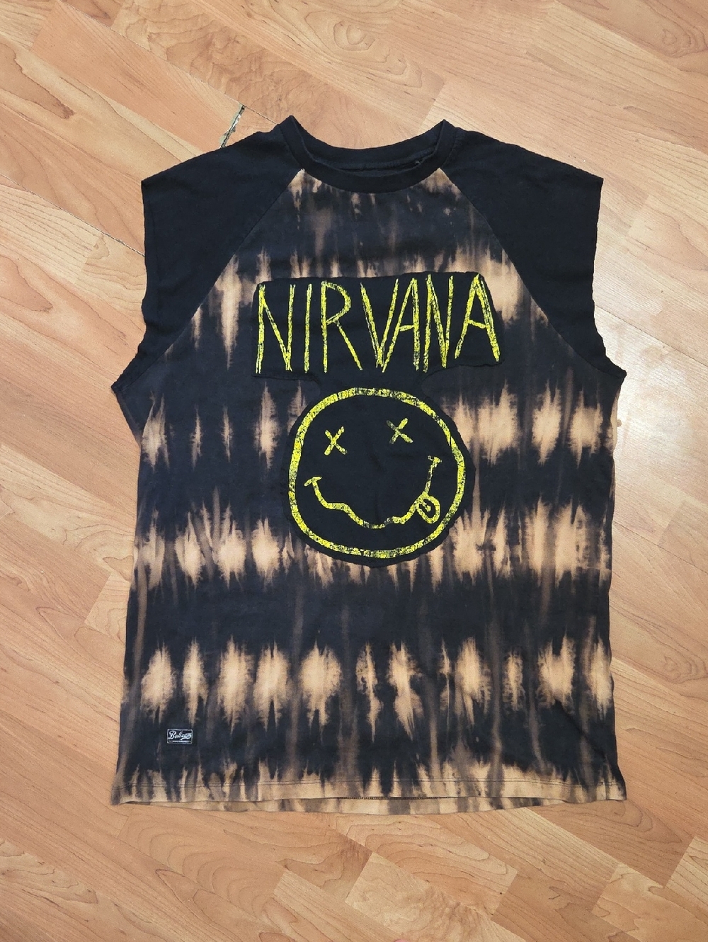 NIRVANA Tie-Dye Upcycled Tshirt